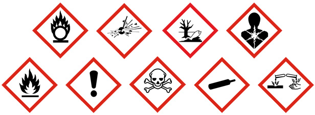 Classificatie, herkennen en gebruiken van gevaarlijke stoffen voor beginners – 11-2-2020